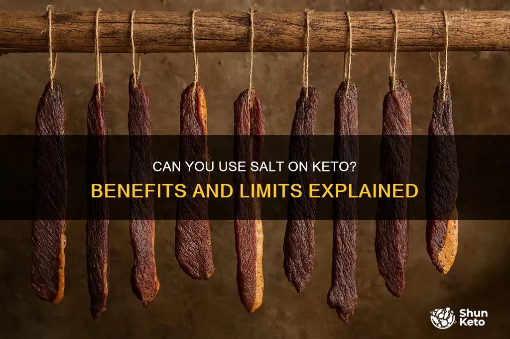 can you put salt on food on keto