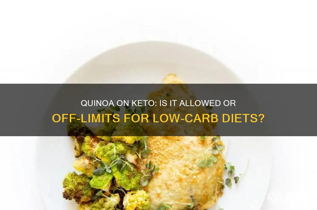 can you quinoa on keto