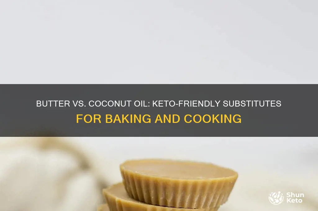 can you replace butter for coconut oil on keto
