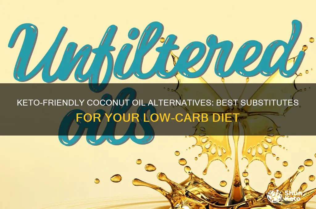 can you replace coconut oil with anything for keto