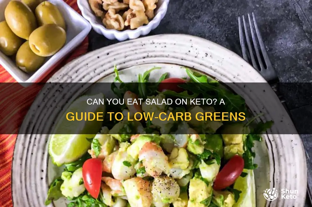 can you salad on keto