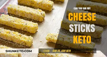 Keto-Friendly Cheese Sticks: Mastering the Art of Stir-Frying Low-Carb Snacks