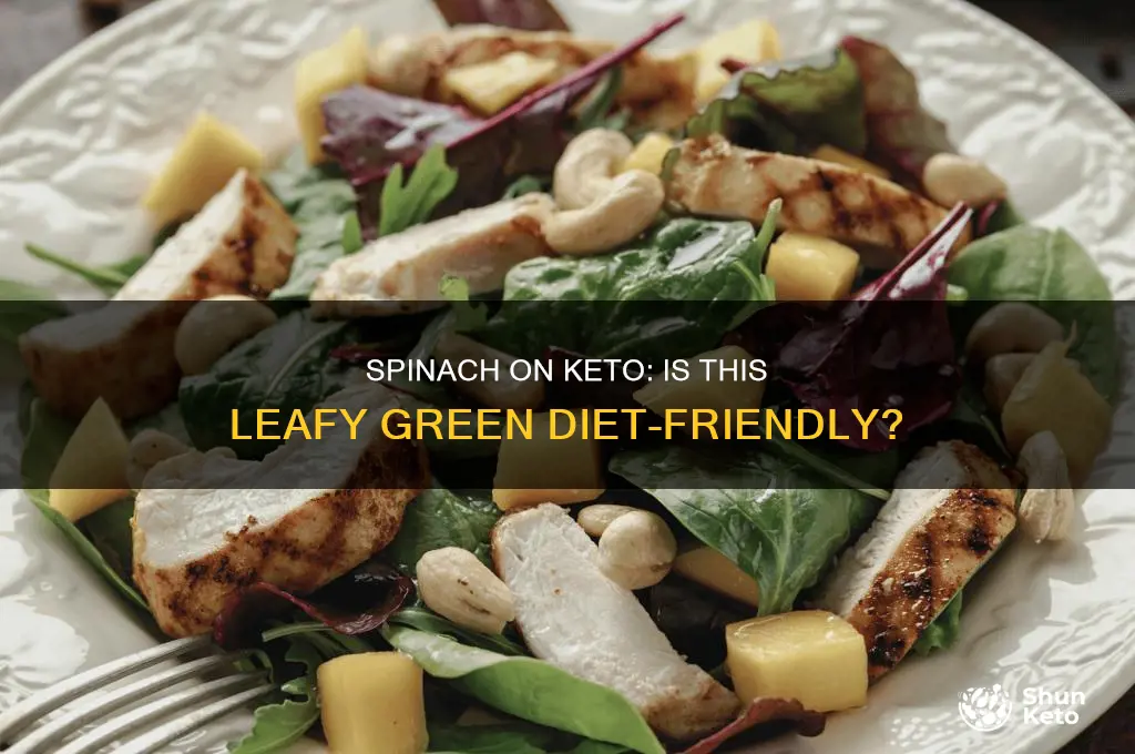 can you spinach on keto