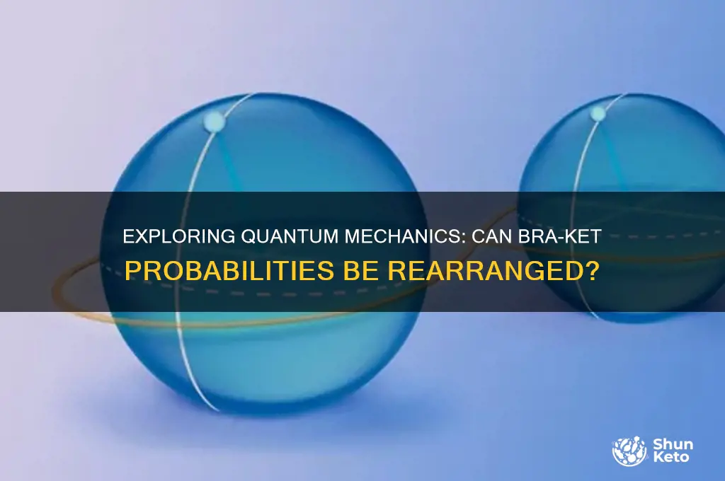 can you switch around bra-ket probabilities