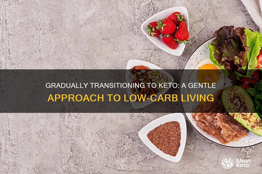 can you switch to keto slowly