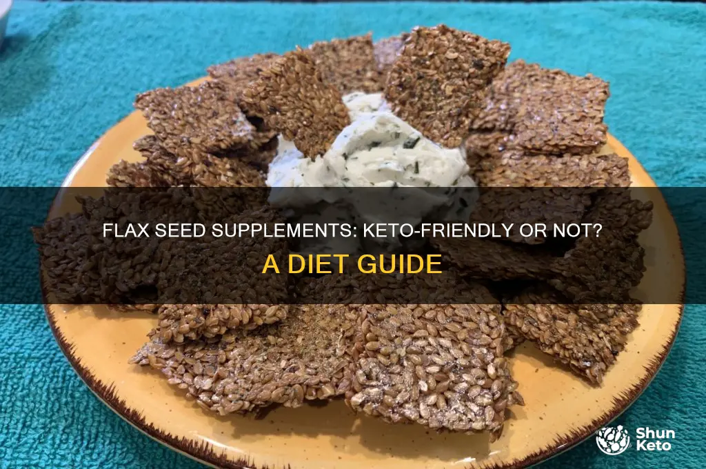 can you take a flax seed supplement on keto diet