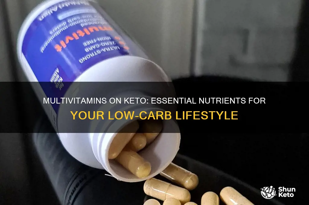 can you take a multivitamin on keto diet