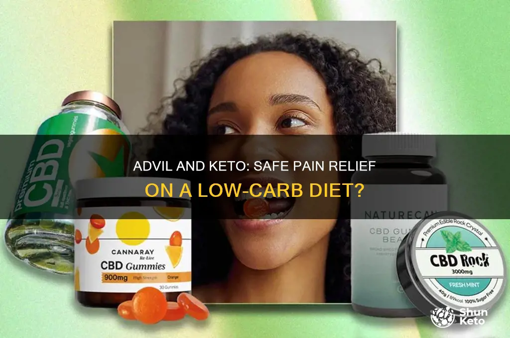can you take advil on keto diet