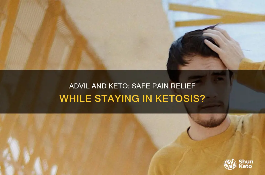 can you take advil on keto