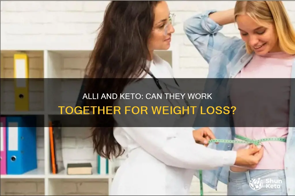can you take alli on a keto diet