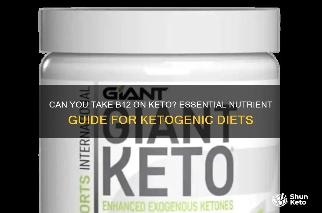 can you take b12 on keto