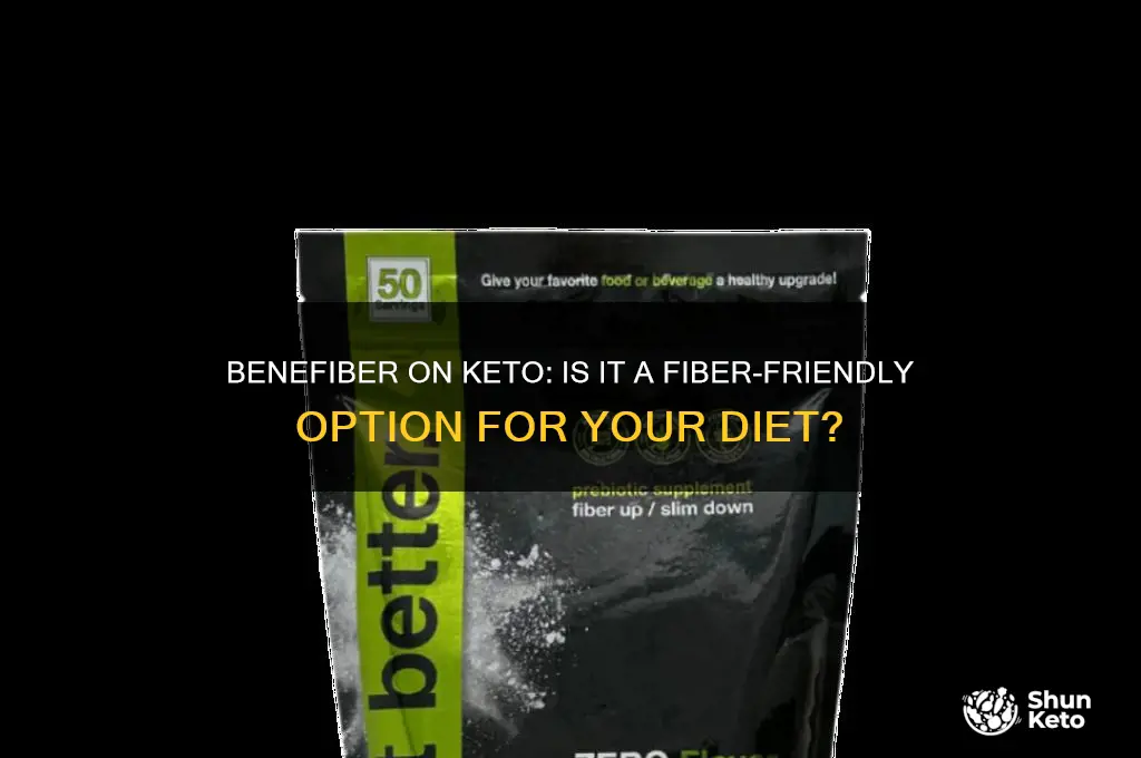 can you take benefiber on keto