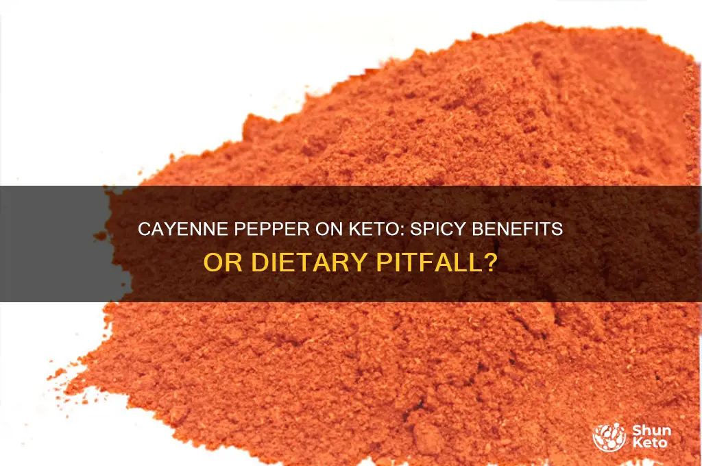 can you take cayenne pepper while doing keto