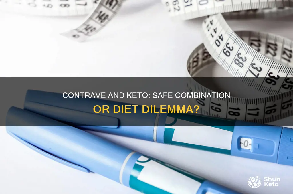 can you take contrave on keto diet