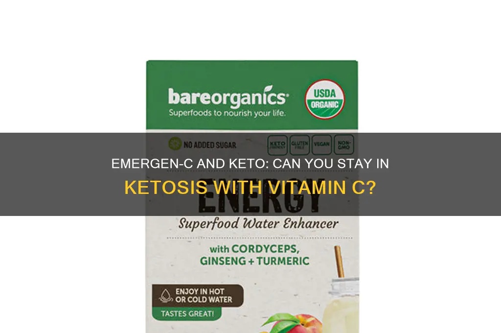 can you take emergen c on keto