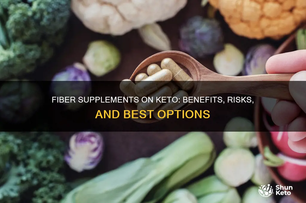 can you take fiber supplements on keto