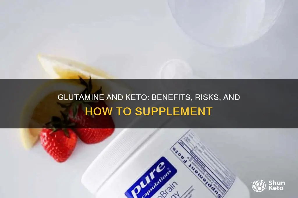 can you take glutamine on keto diet