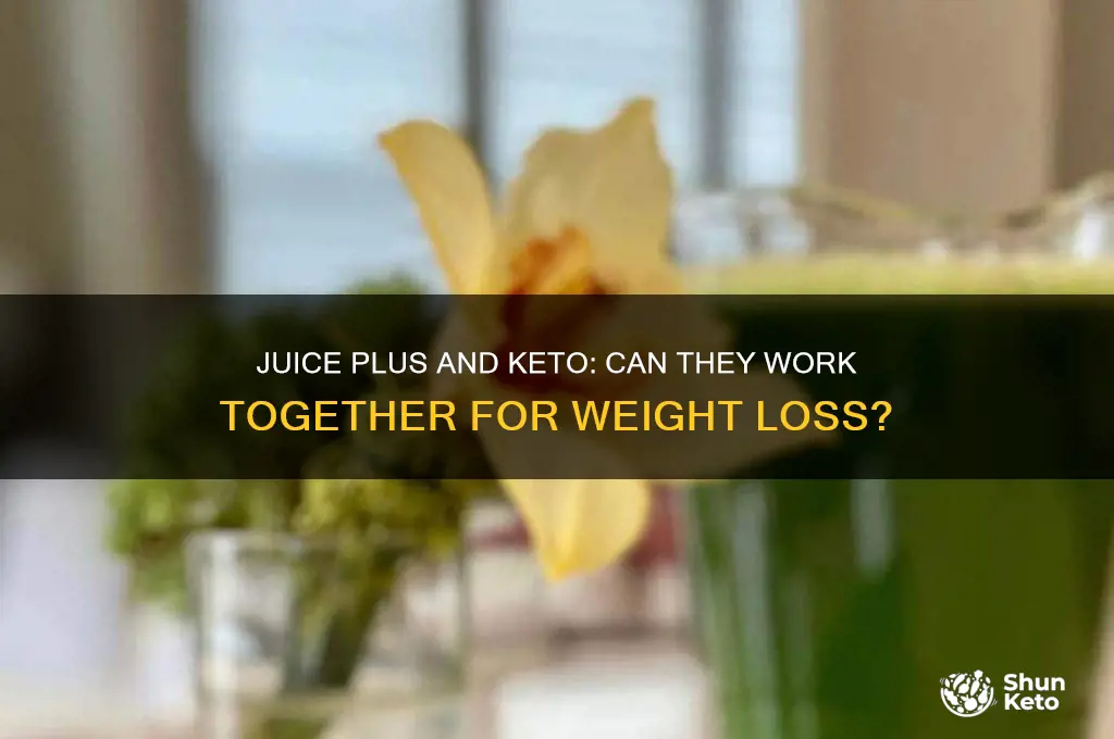 can you take juice plus on keto diet