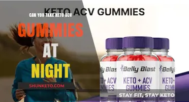 Keto ACV Gummies at Night: Benefits, Timing, and Safety Tips
