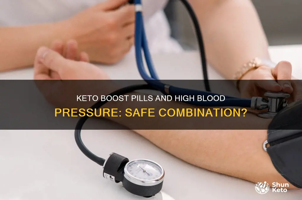 can you take keto boost pills with high blood pressure