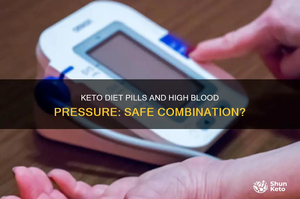 can you take keto diet pills with high blood pressure