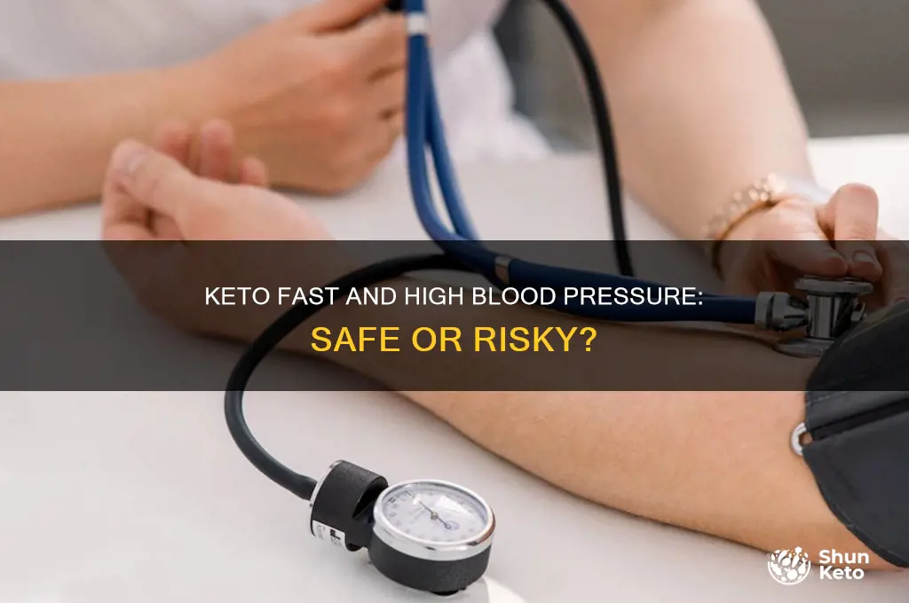 can you take keto fast with high blood pressure