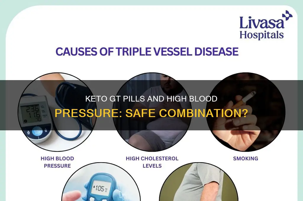 can you take keto gt pills with high blood pressure