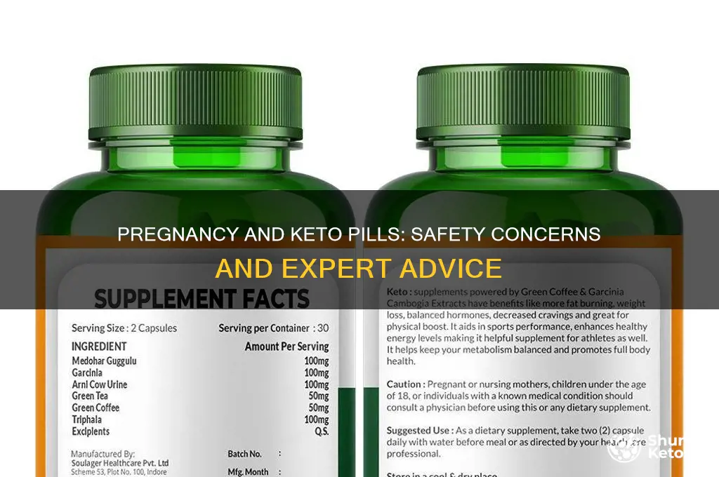 can you take keto pills while pregnant