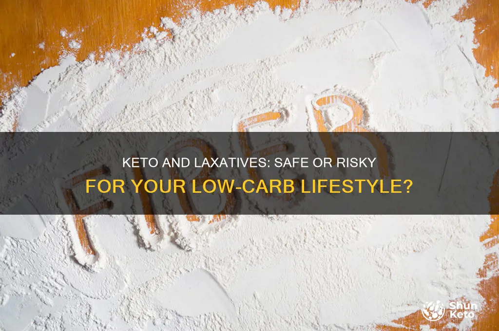 can you take laxatives on a keto diet