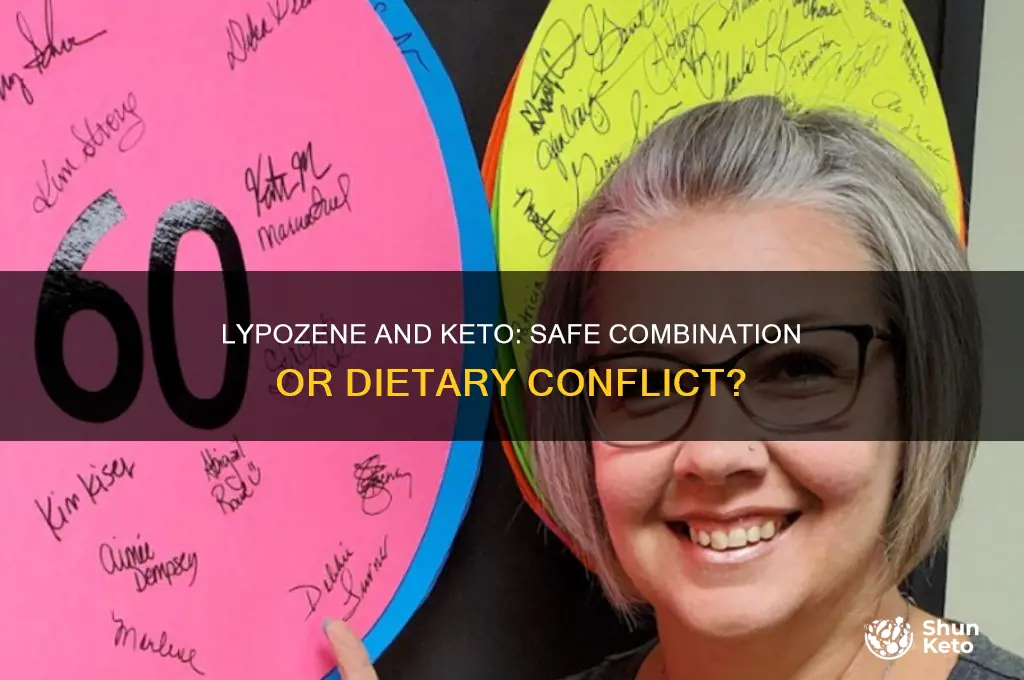 can you take lypozene with keto