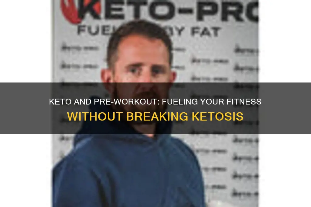 can you take pre workout on keto