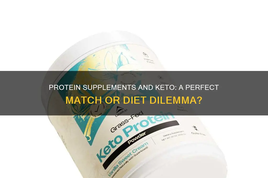 can you take protein supplement with keto diet