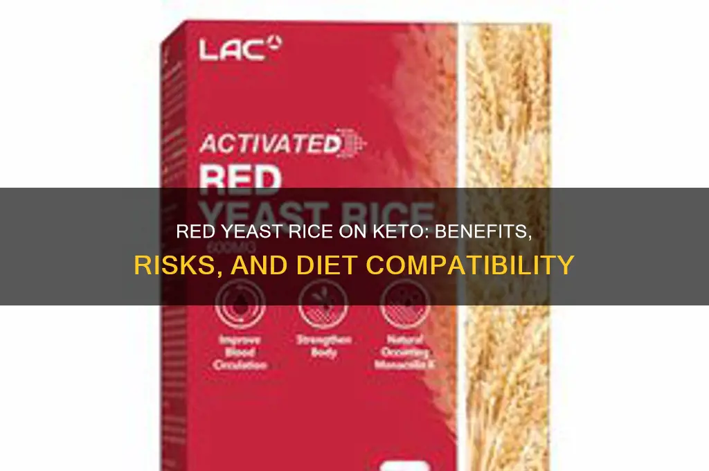 can you take red yeast rice on keto
