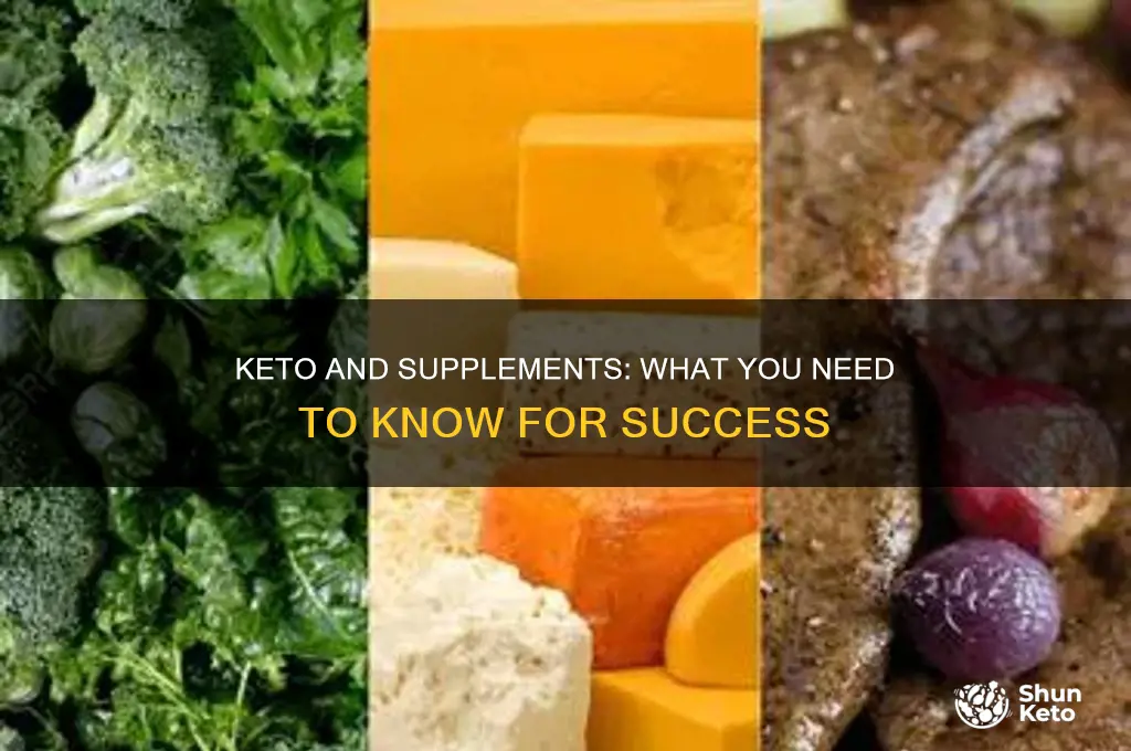 can you take supplements on keto diet
