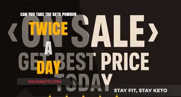 Is Taking Keto Powder Twice Daily Safe and Effective for You?