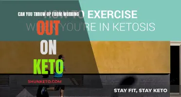 Working Out on Keto: Will It Make You Throw Up?