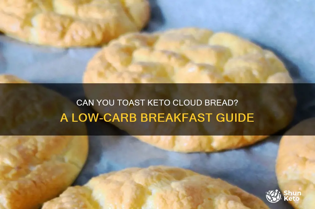 can you toast keto cloud bread