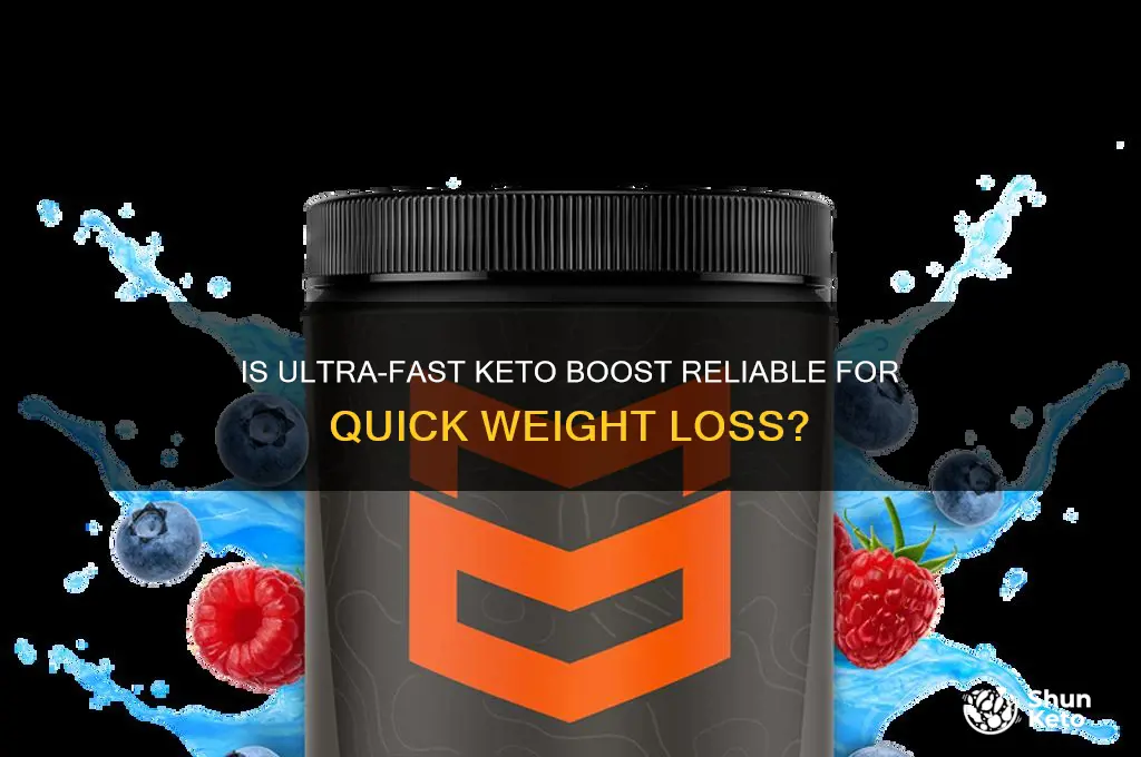 can you trust ultra-fast keto boost