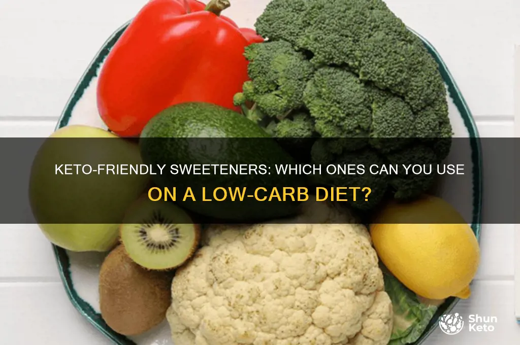 can you use any kind of sweetner on keto