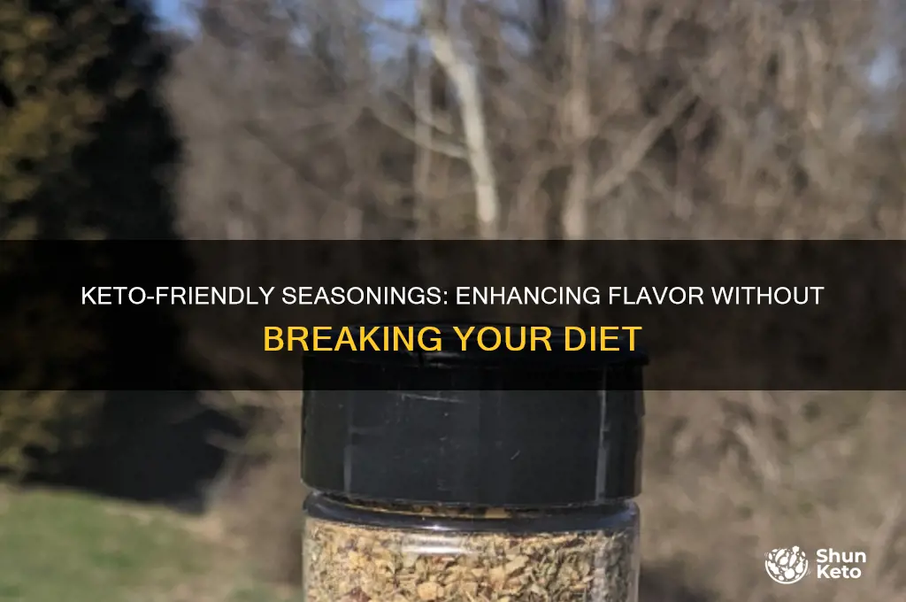 can you use any seasoning on keto