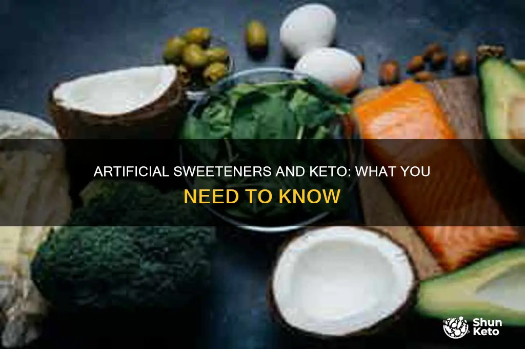 can you use artificial sugar on keto