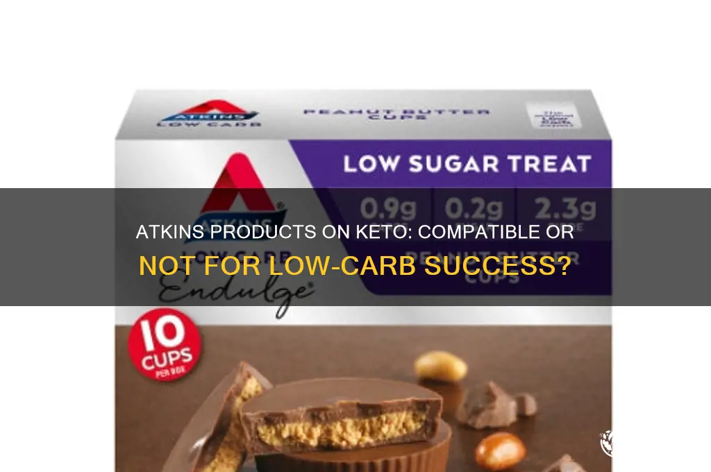 can you use atkins products on keto diet