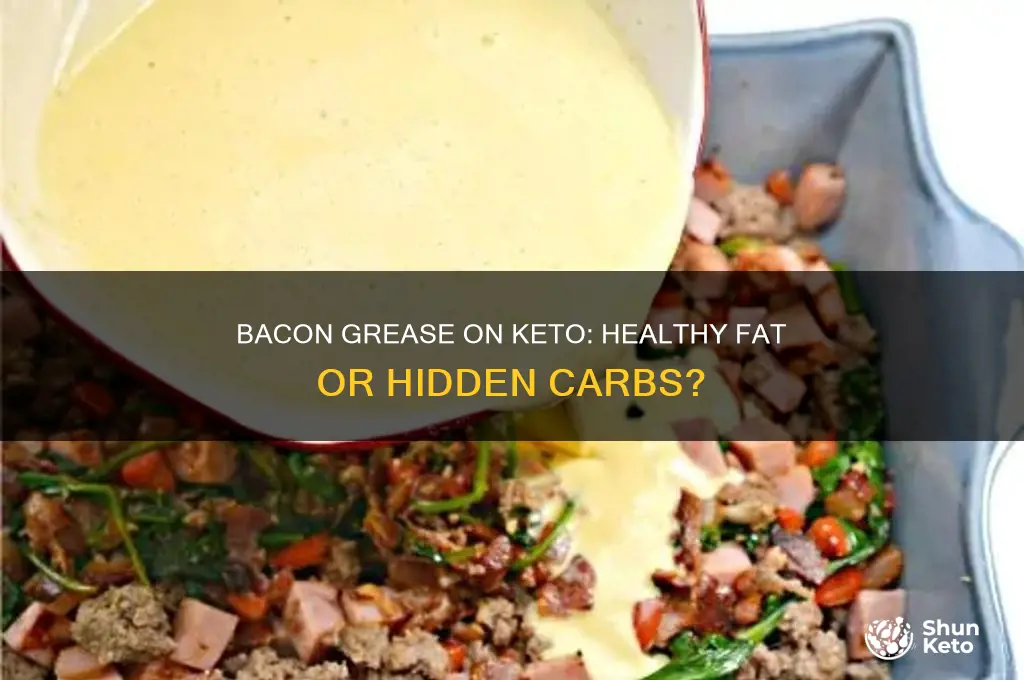 can you use bacon grease for keto