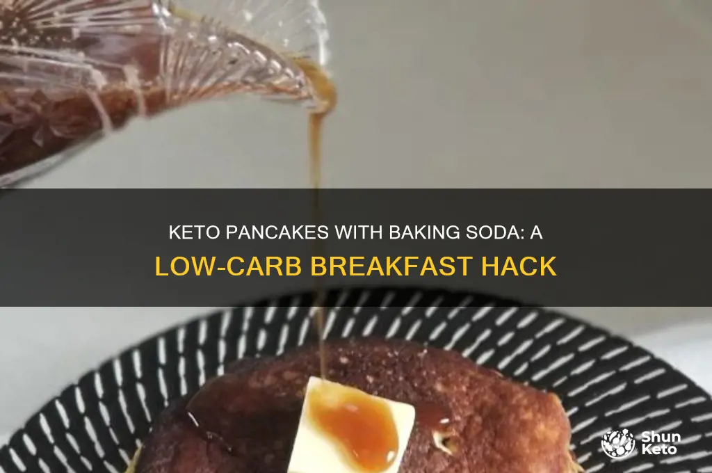 can you use baking soda in keto pancakes