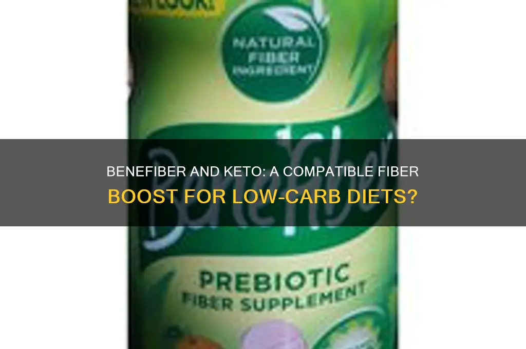 can you use benefiber on a keto diet