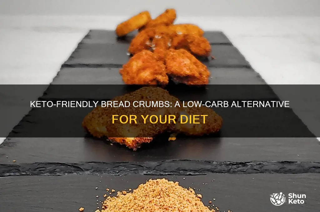 can you use bread crumbs on keto diet