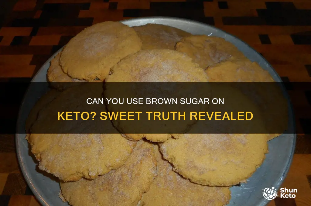 can you use brown sugar on keto