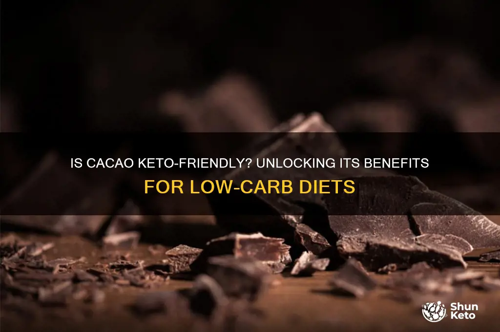 can you use cacao on keto