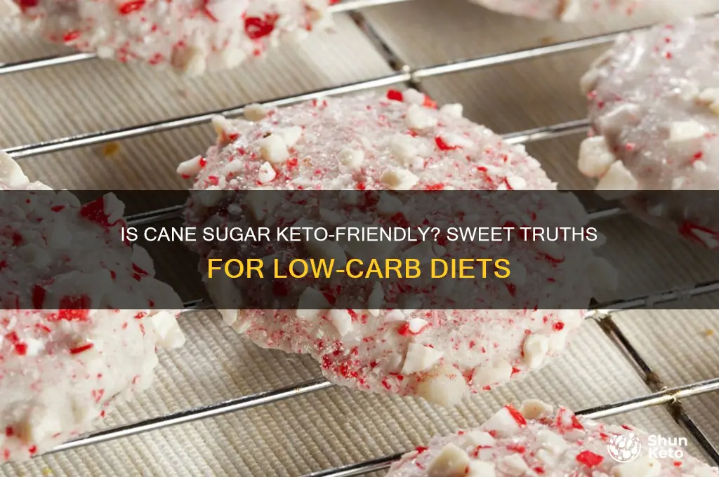 can you use cane sugar for keto diet