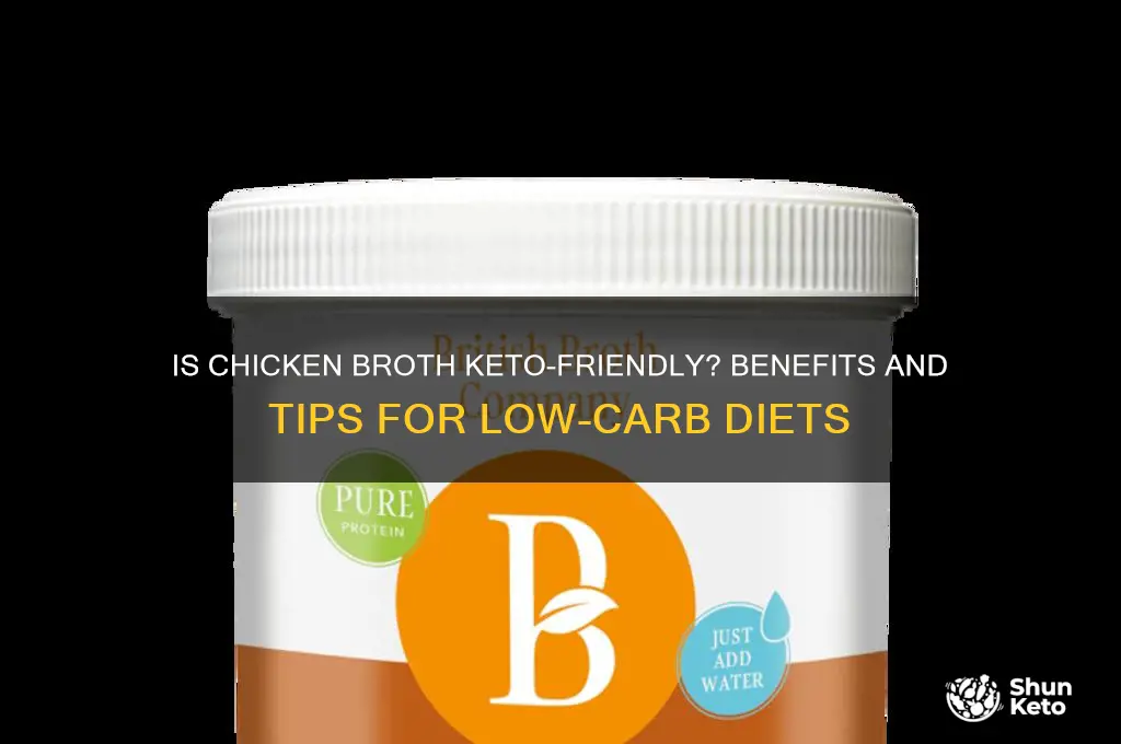 can you use chicken broth on keto diet
